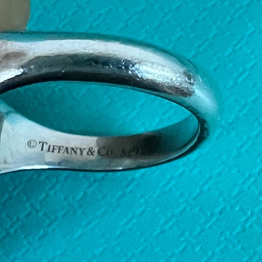 🔴🆑Authentic TIFFANY & CO RTT Vintage Heart Ring🆑🔴 - Picture 6 of 10